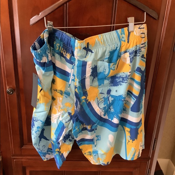 Hodo Sports - Mens Swim Trunks - Mesh Lined With Pockets - Picture 6 of 7